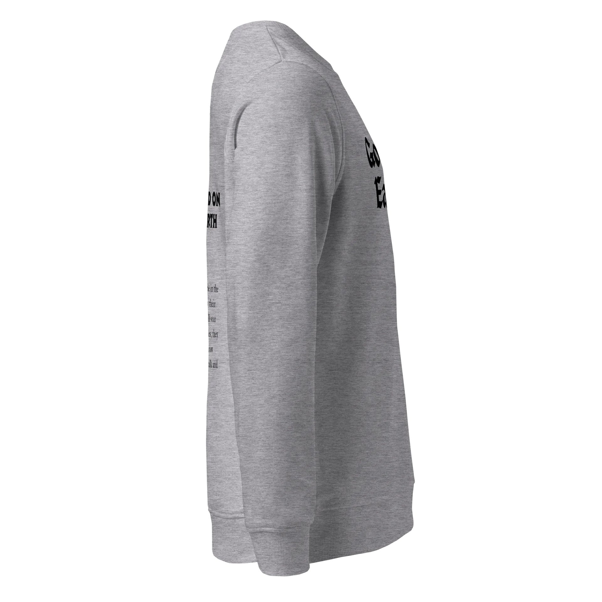 God on Earth Eagle sweatshirt Unisex product image (7)