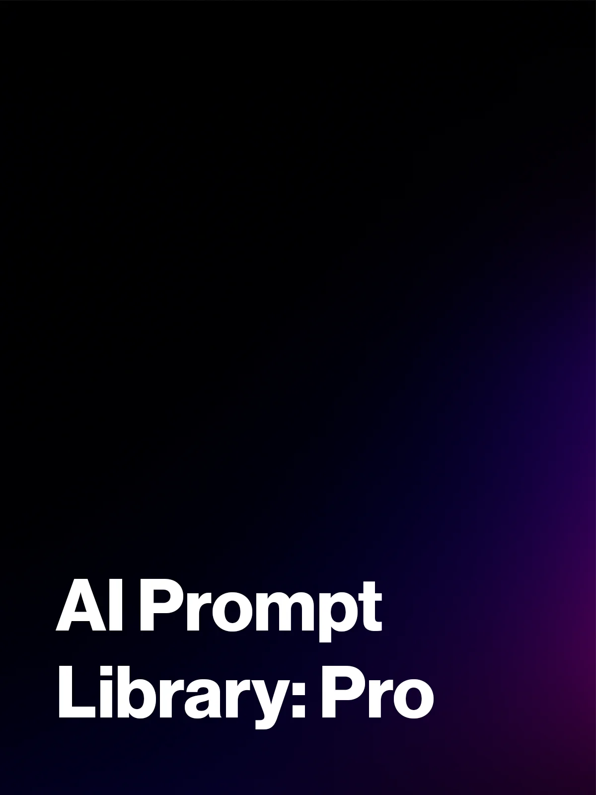 Pro AI Prompt Library (50 Prompts) product image (1)