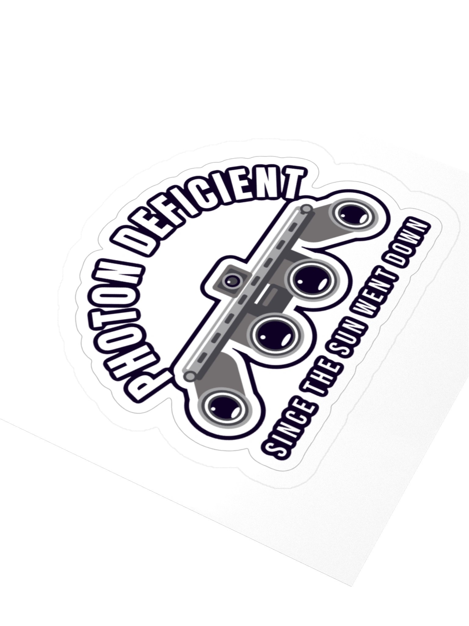 Photon Deficient Die-Cut Sticker product image (3)