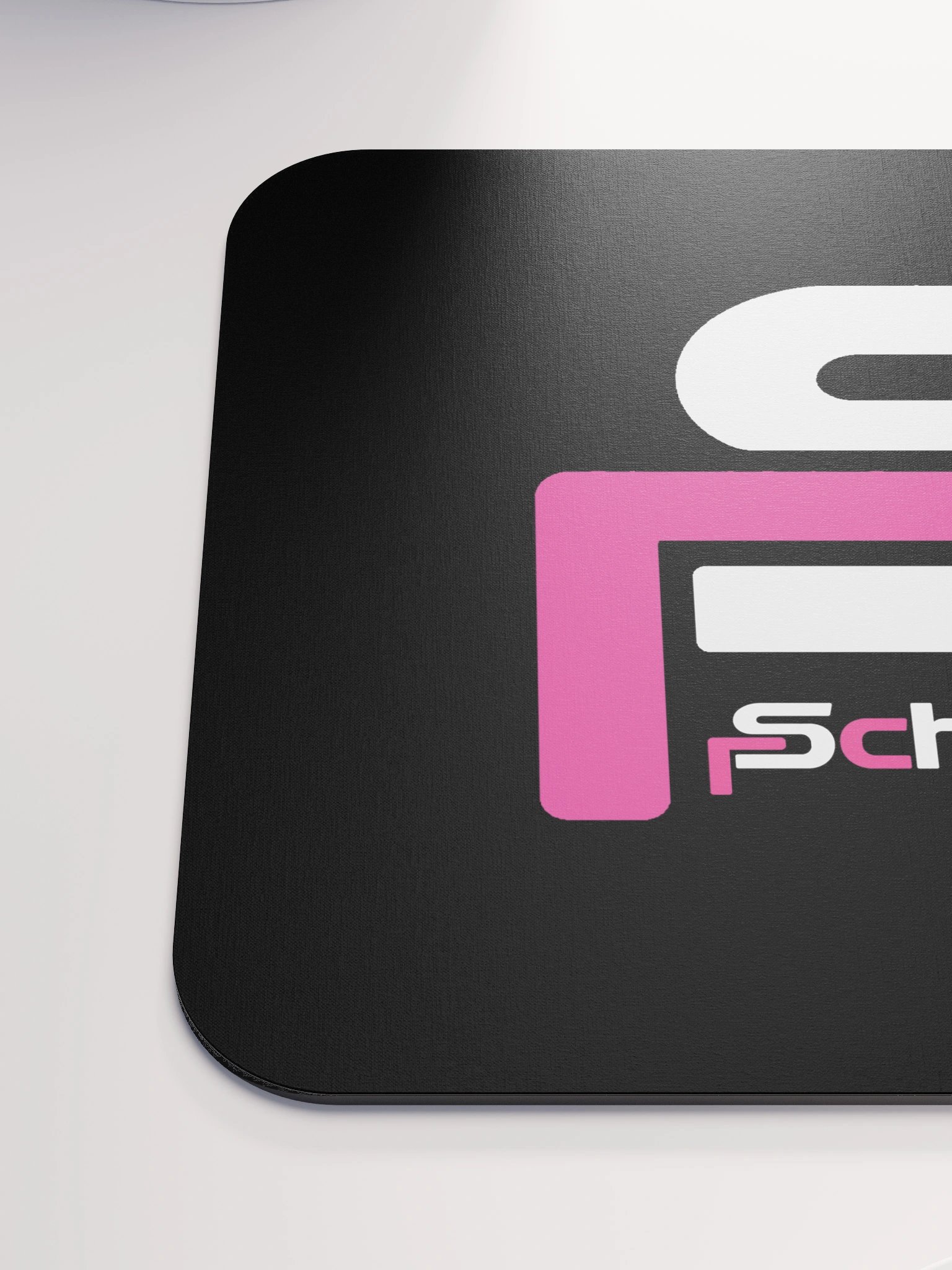 SchLabs Signature Mouse Pad — Black & Pink product image (6)