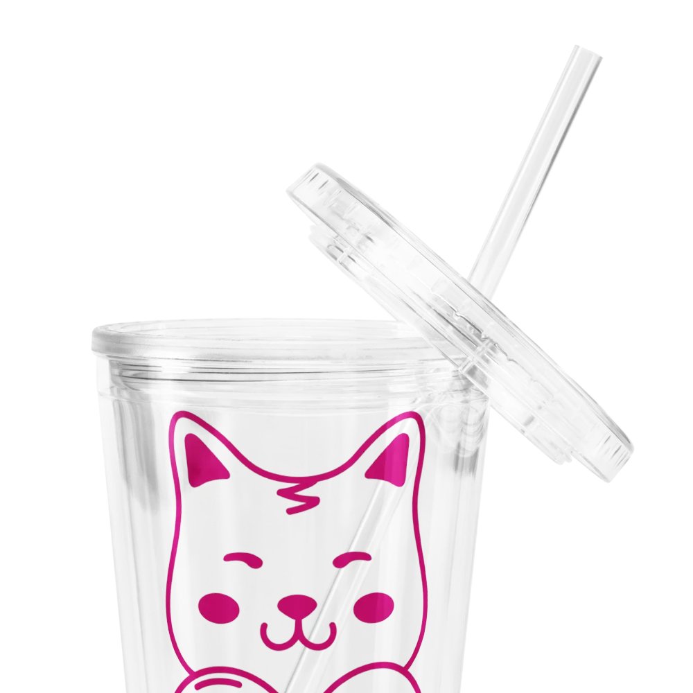 Doggy Heart: Clear Hard Plastic Cup product image (5)