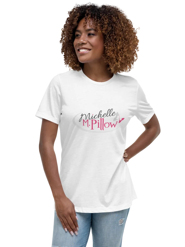 Michelle M. Pillow Butterfly Logo Women's Relaxed T-Shirt (XS - 5XL) product image (12)