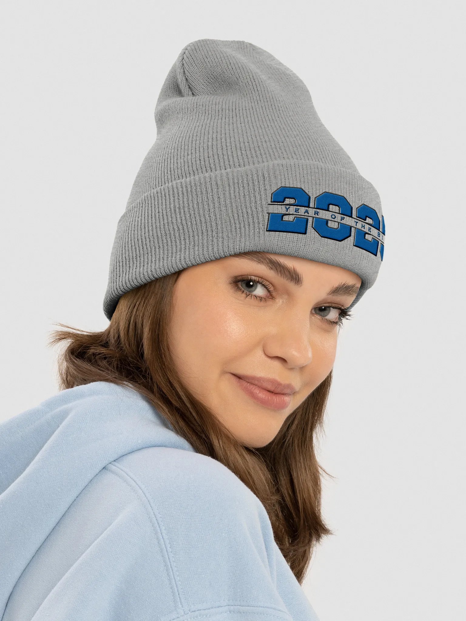 Blue "Year of the Bird" Beanie product image (3)