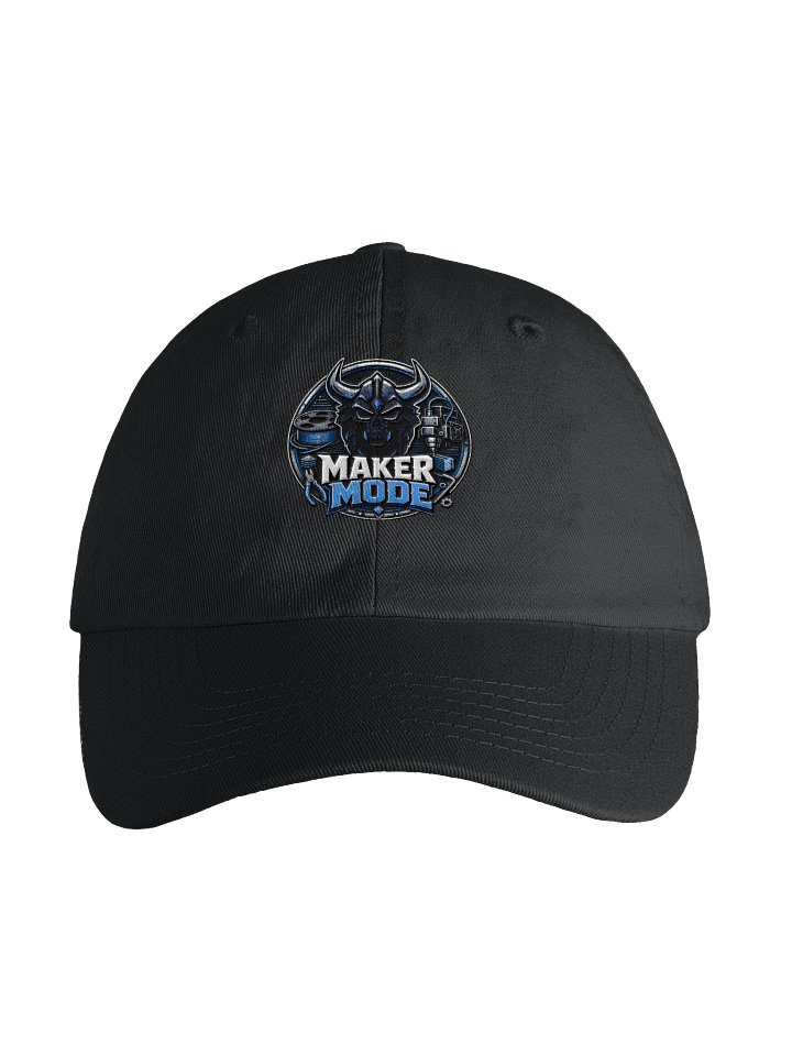 Valucap Youth 'MAKER MODE' Dad Hat — Horned Skull Emblem product image (2)