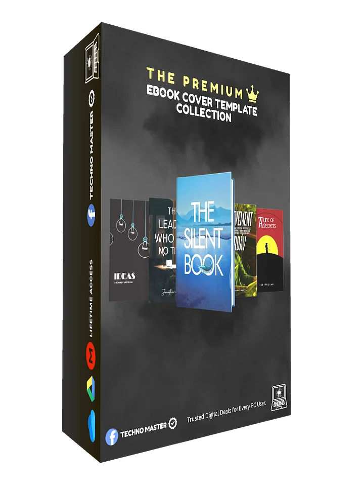 10+ eBook Cover Templates – Editable, Print-Ready Designs for Authors and Publishers product image (1)