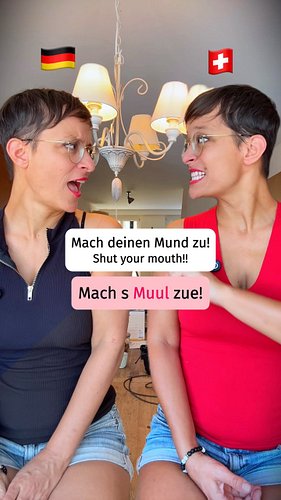 German VS Swiss German - Do you hear the difference? 😆

In my courses you can learn things like: Why we don‘t use simple past...