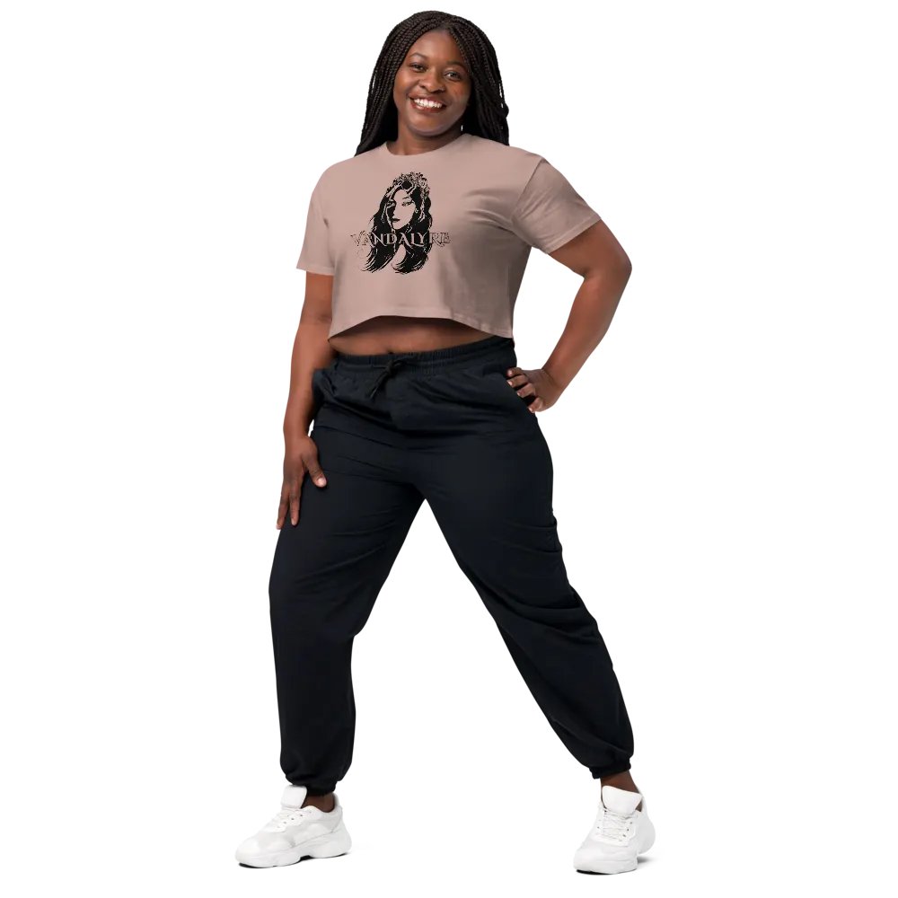 Black Logo Crop Top product image (10)