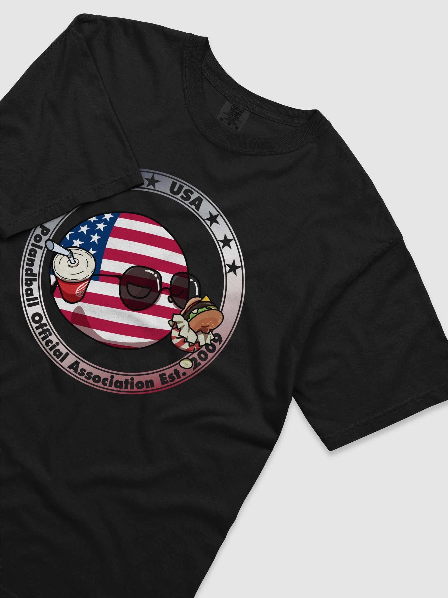 Polandball Official Association T-shirt - USA product image (3)