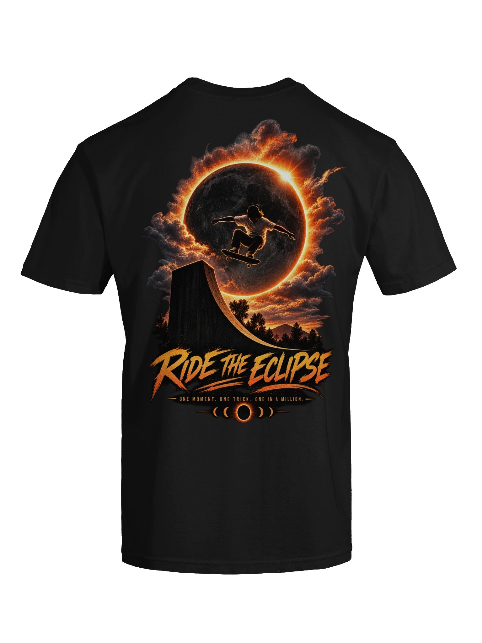 Ride the Eclipse Skater T-Shirt product image (6)