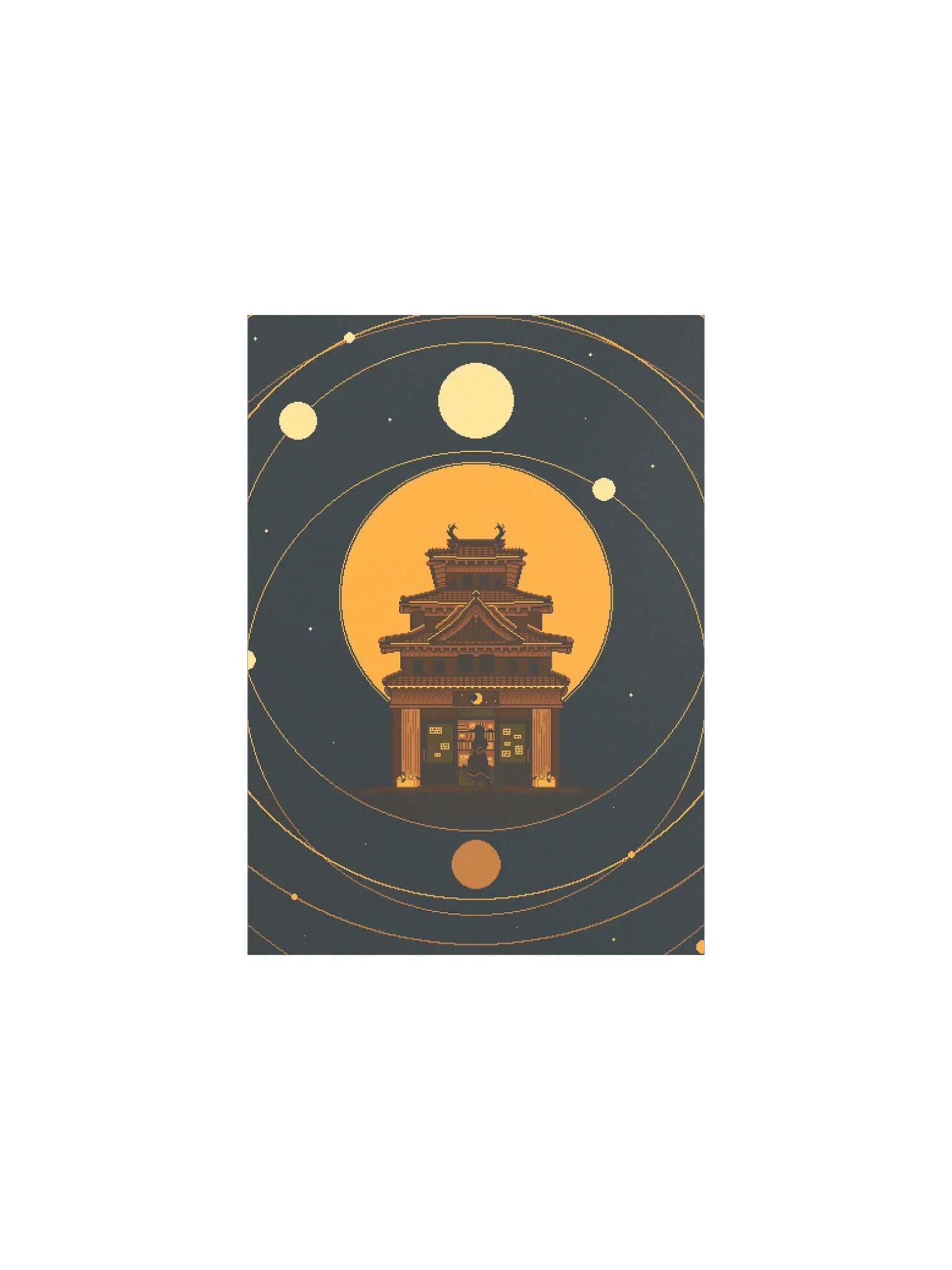 Sun Temple Print product image (1)