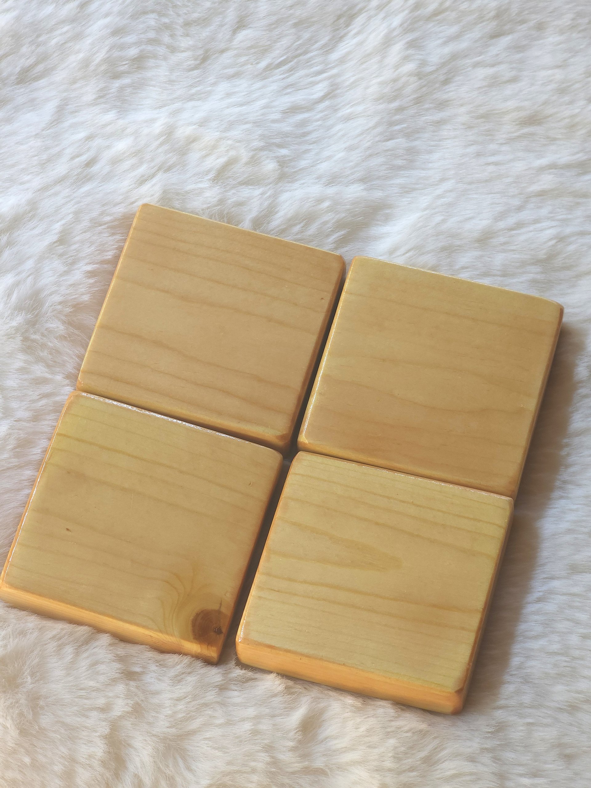 Non-Slip Coasters - Finished Square product image (4)