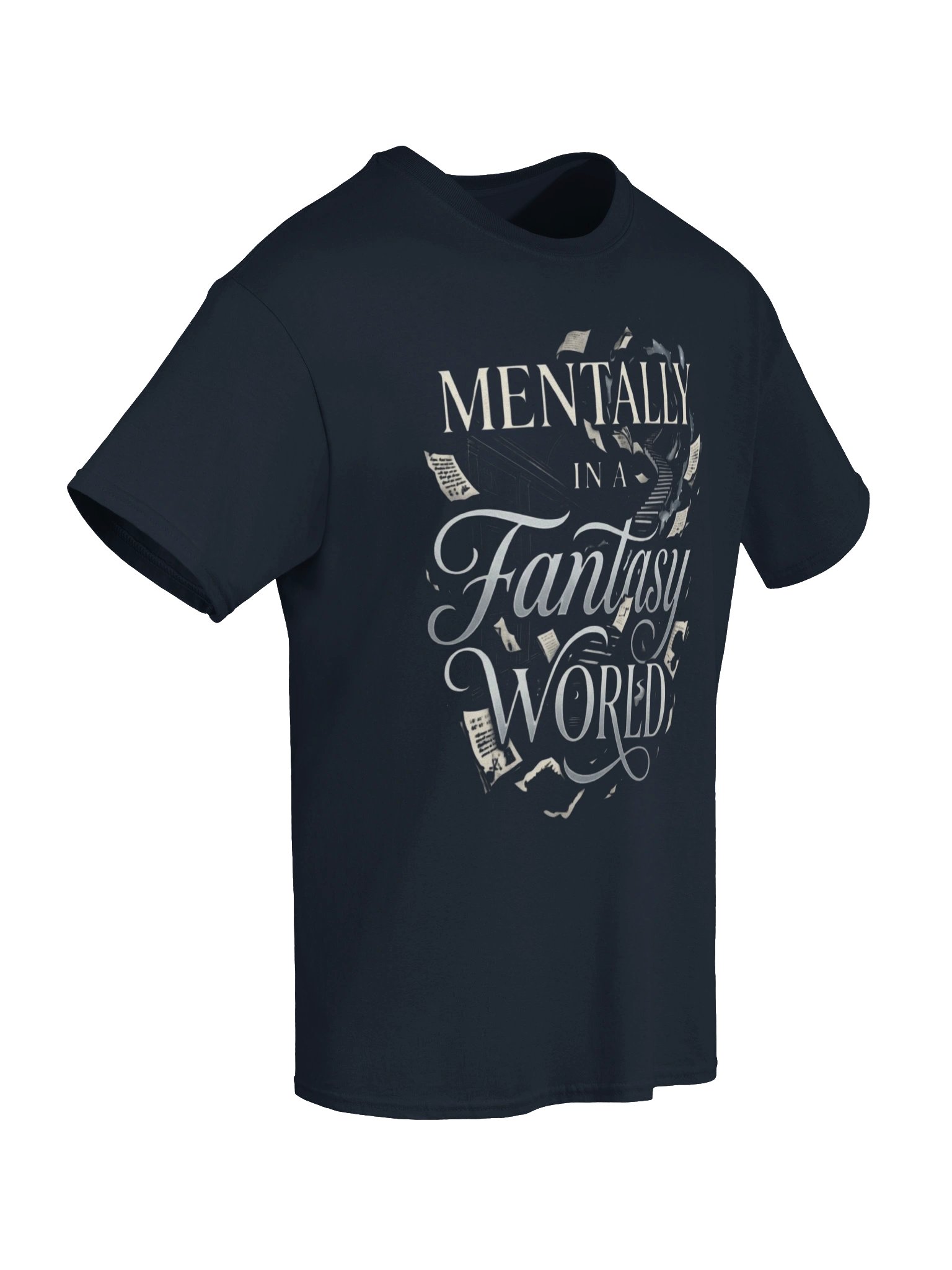 Mentally in a Fantasy World Premium Tee | Dark Romance & Romantasy Apparel product image (56)