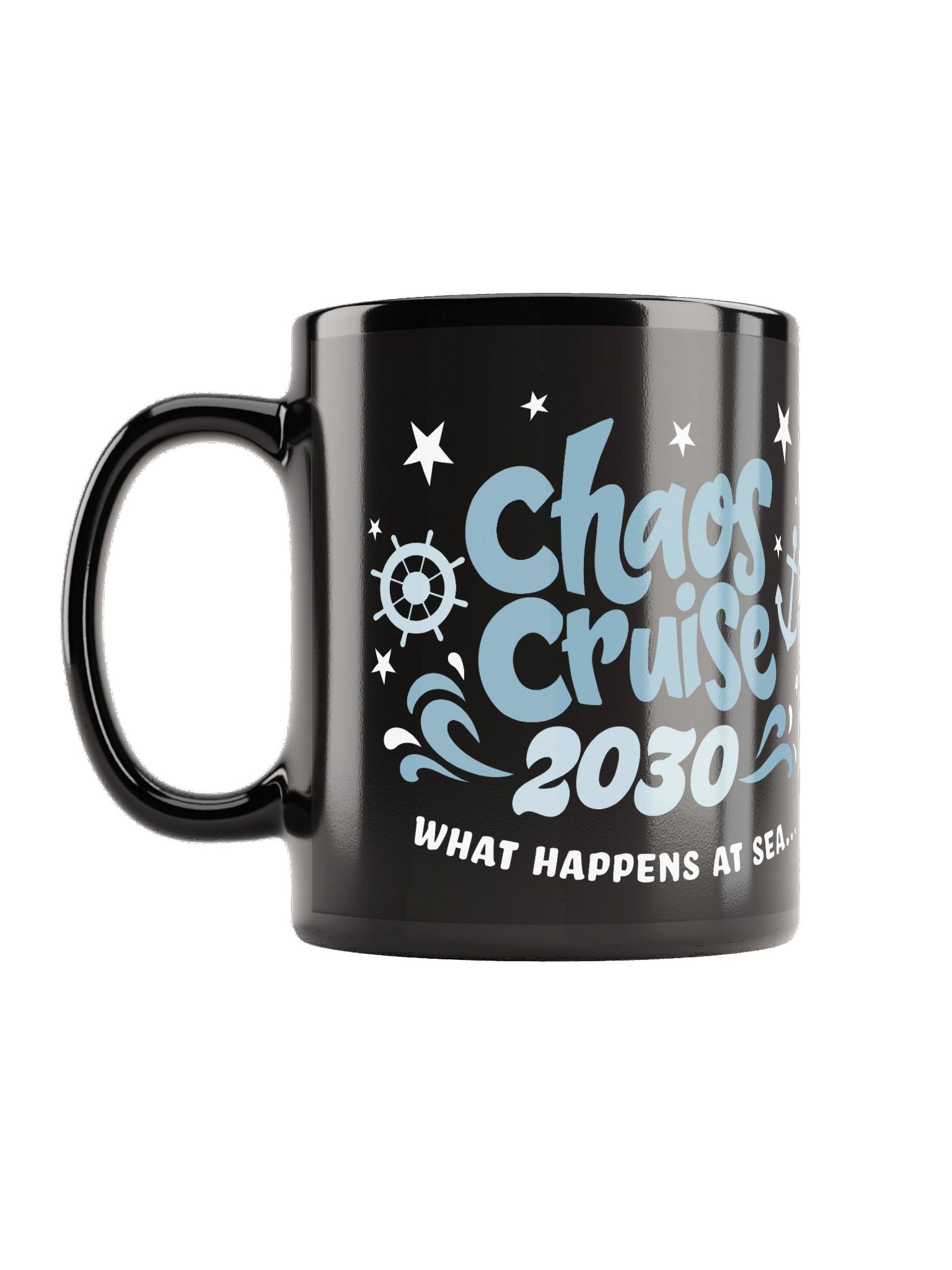 Chaos Cruise Black Mug product image (1)