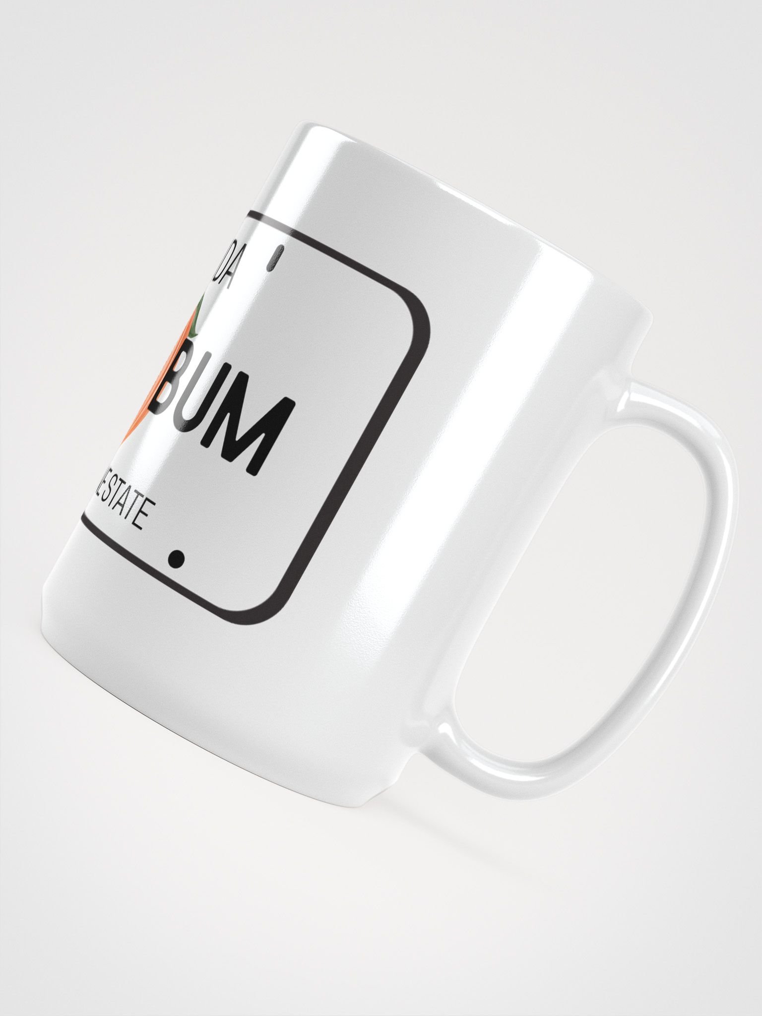 Peach Tag Mug product image (5)