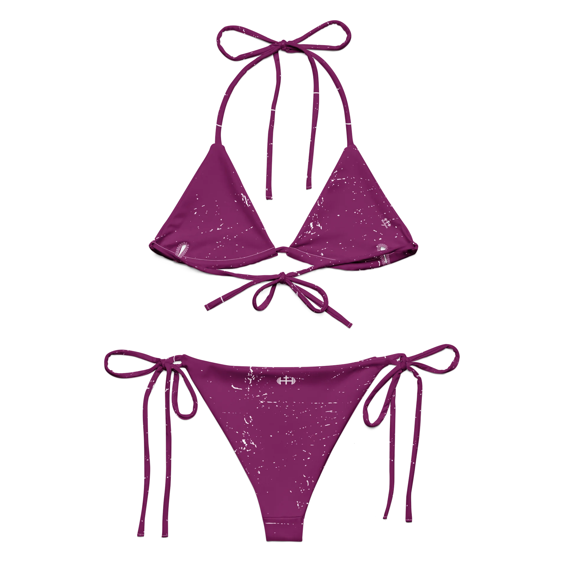 His House String Bikini Set - "Mauvelous" product image (8)