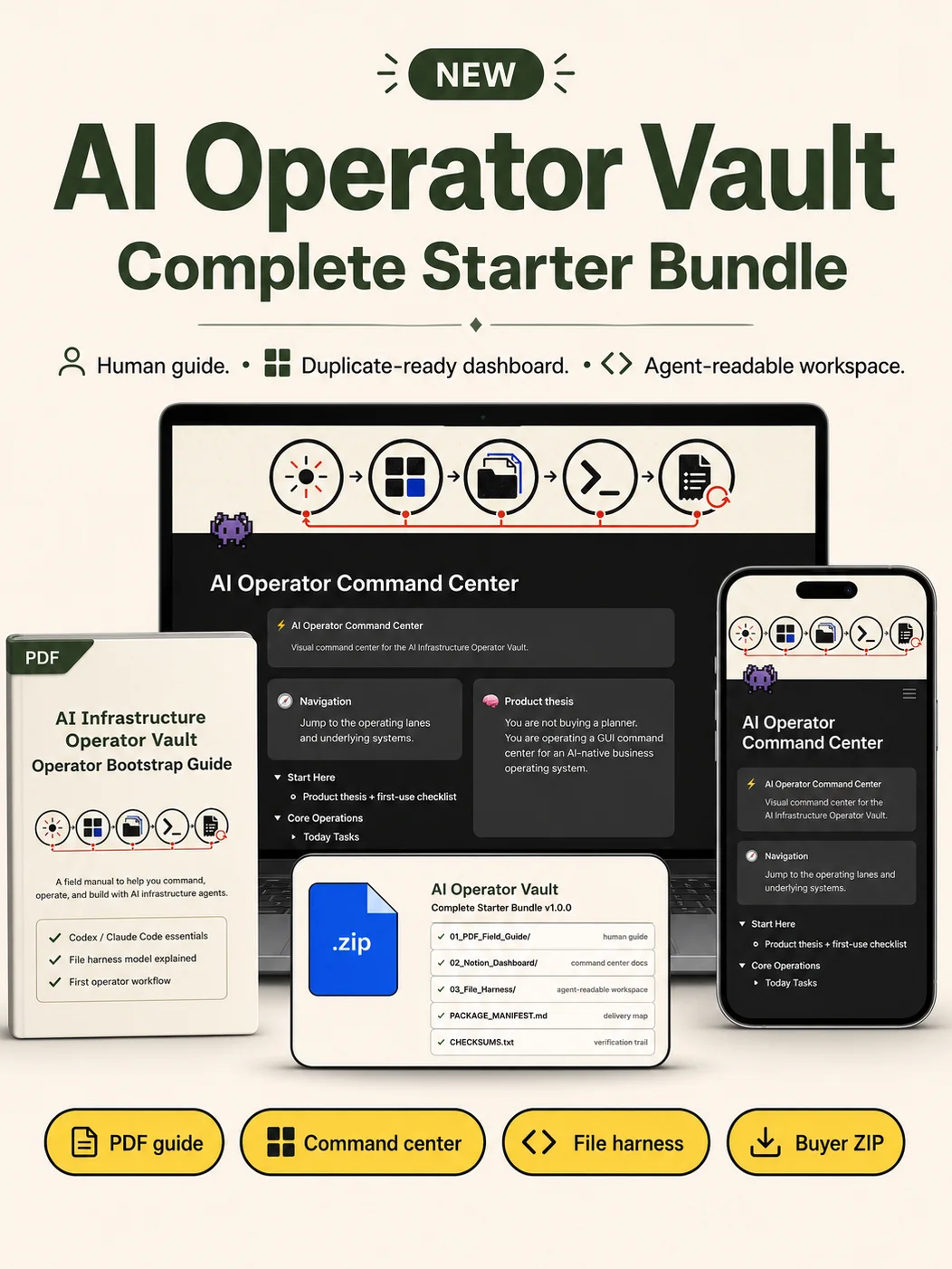 AI Operator Vault - Complete Starter Bundle product image (1)
