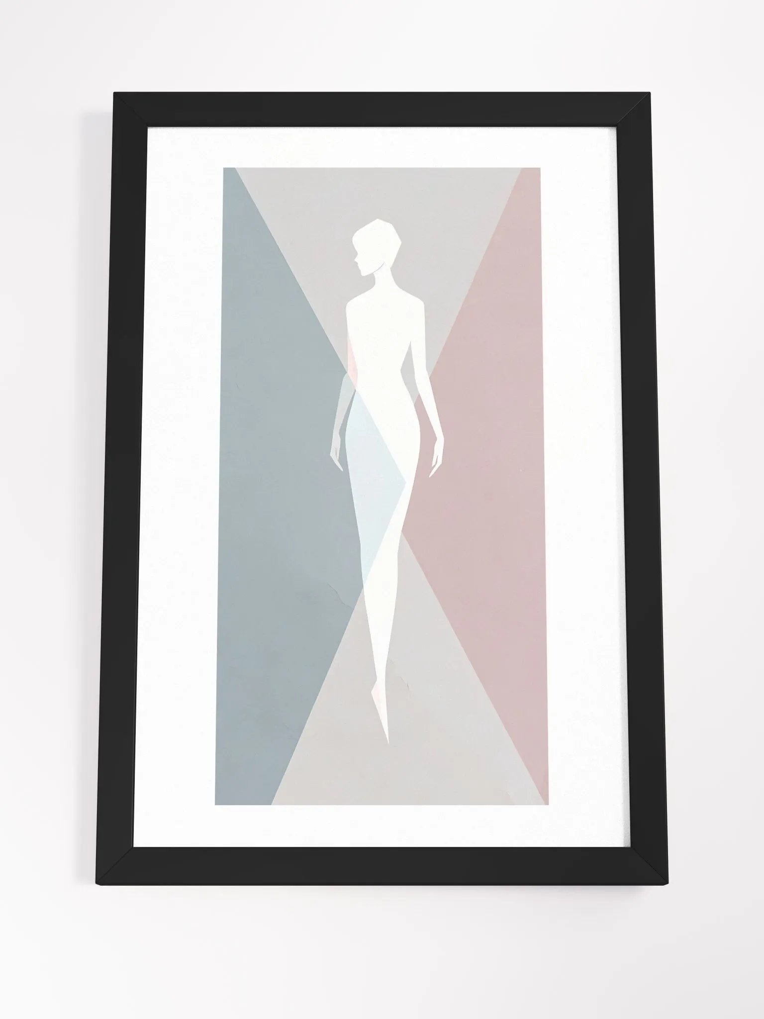 Abstract Geometric Woman Silhouette product image (20)