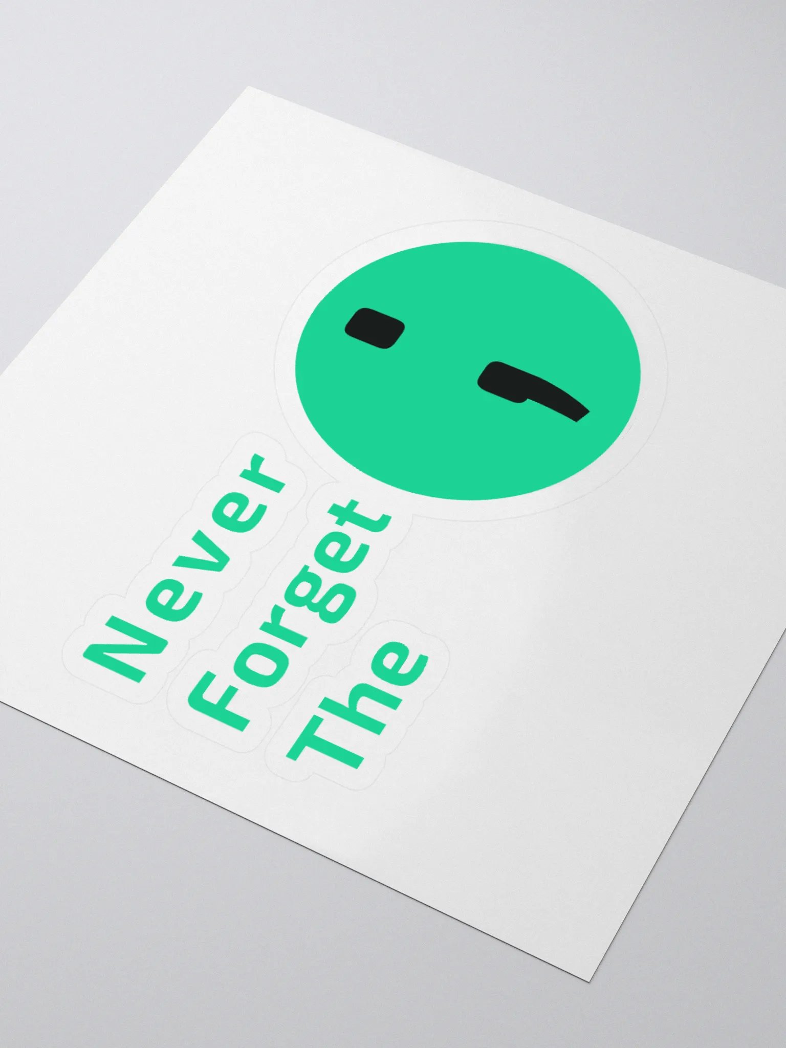 Never Forget the Semicolon ; | Kiss-Cut Sticker product image (3)
