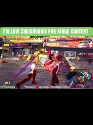 THIS WAS NY BEST GAMEPLAY I EVER HAD SINCE PUSHING GoD IDC IDC !!  #sheisboogie #tekken8 #gamingontiktok 