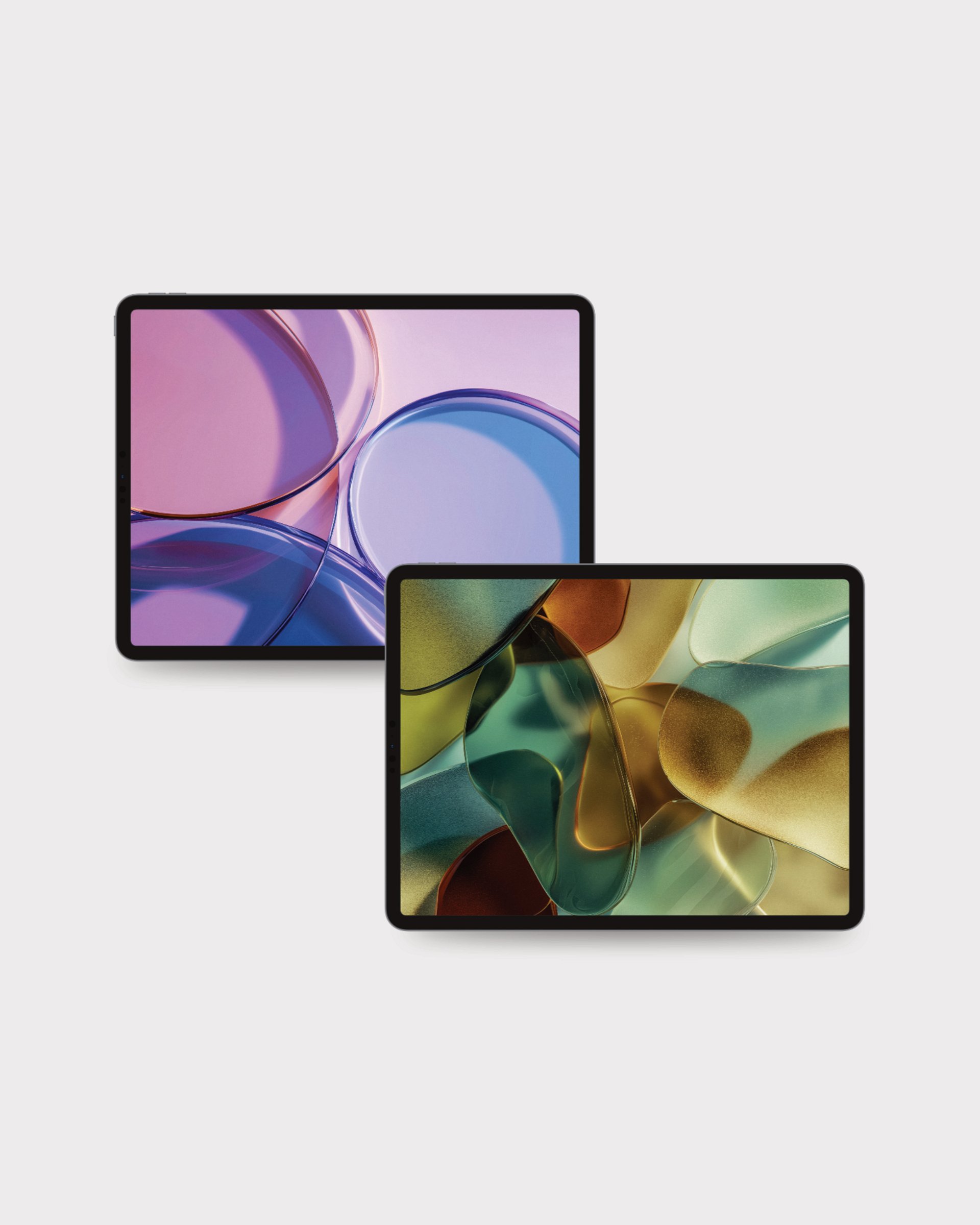 Aqua Glass 8K Wallpaper Pack product image (5)