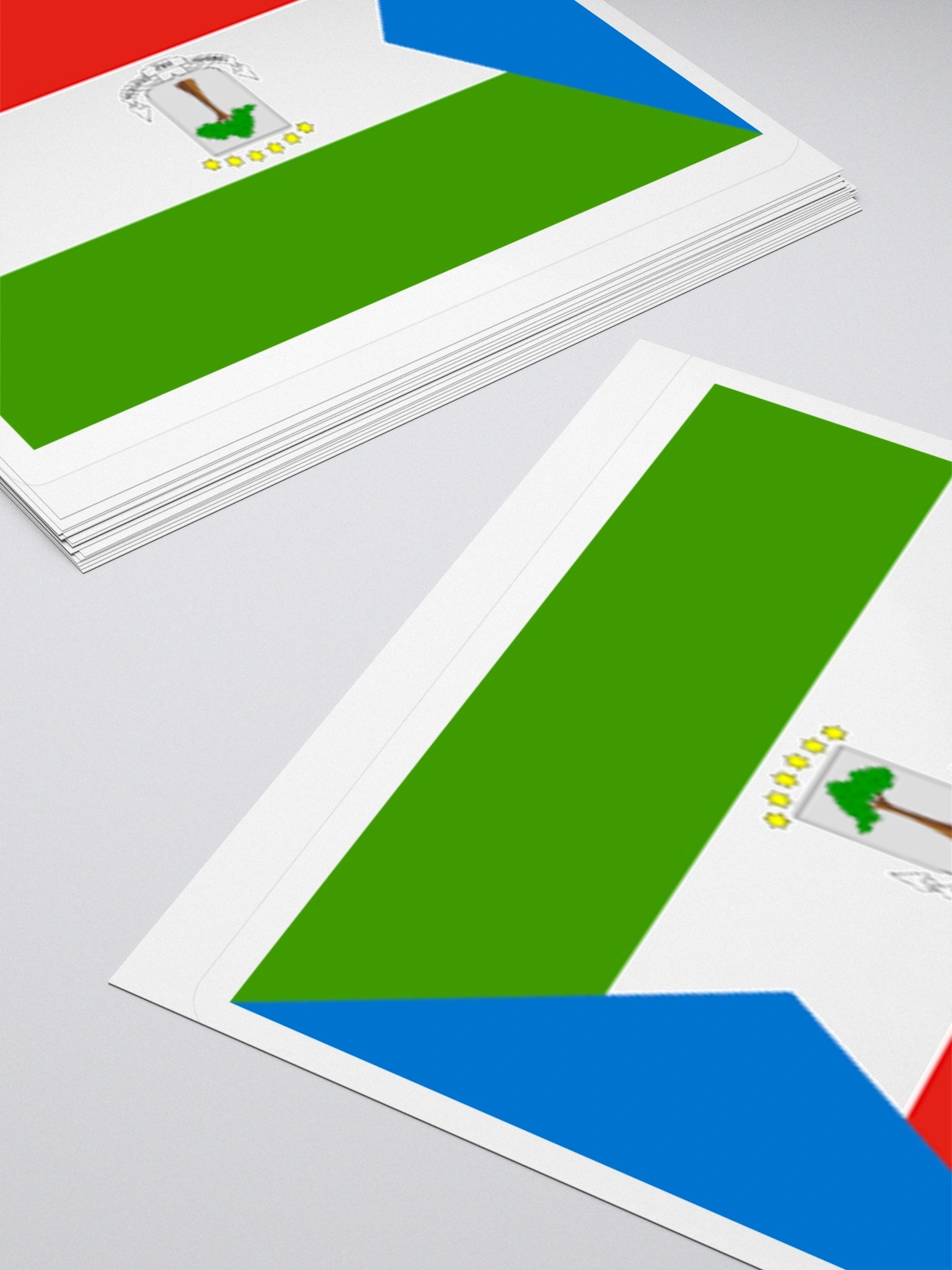 Equatorial Guinea Flag Sticker | Coat of Arms Design | Durable Vinyl | 3 Sizes product image (10)