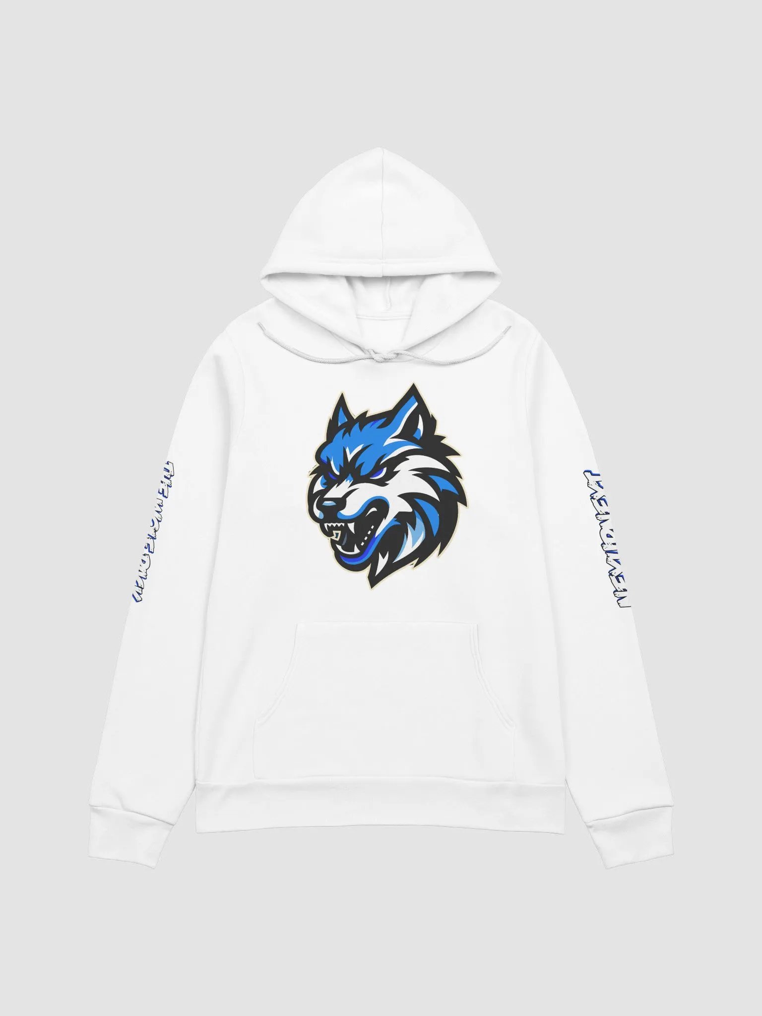 Wolf Pack Hoodie White product image (1)
