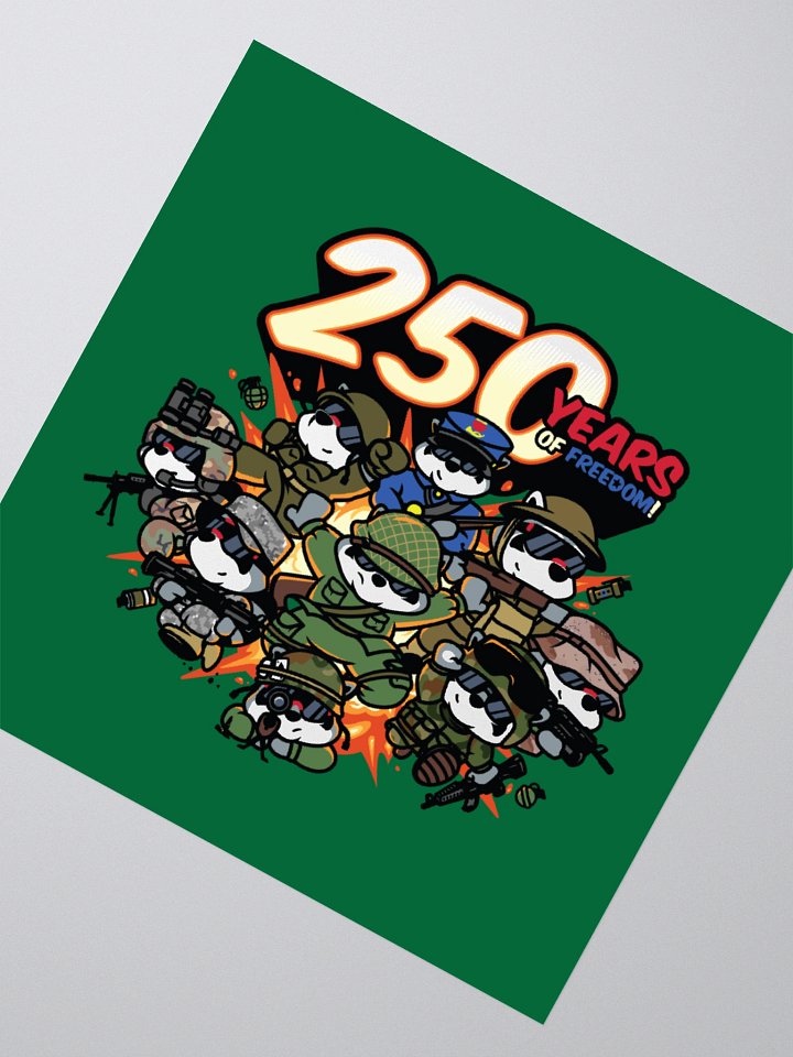 250 Years Of Freedom Sticker product image (6)