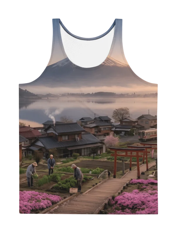 Mount Fuji Graphic Tank Top | Classic Regular Fit product image (1)
