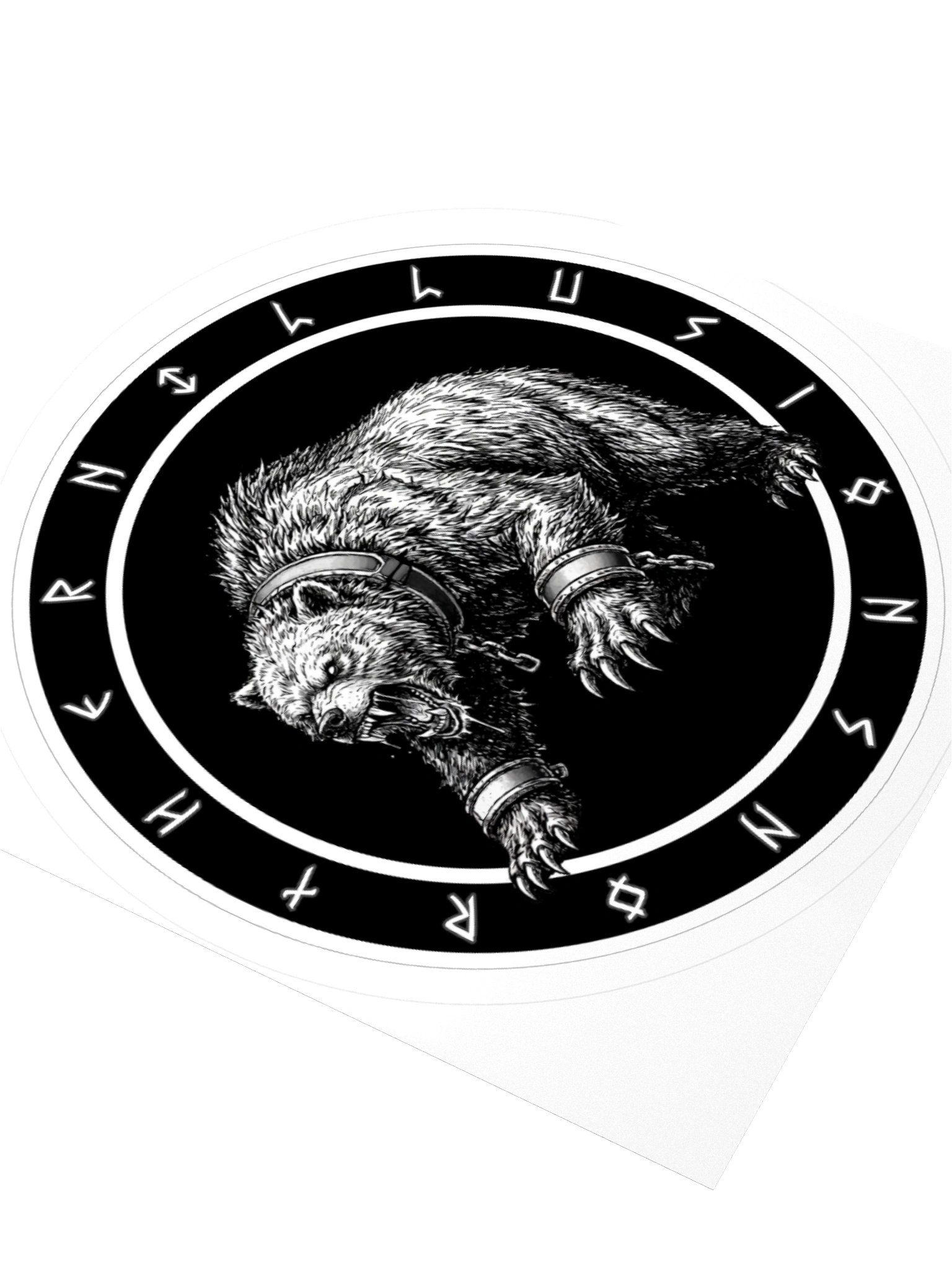 NORTHERN ILLUSIONS - Bödvar Bjarki Vinyl Sticker product image (9)