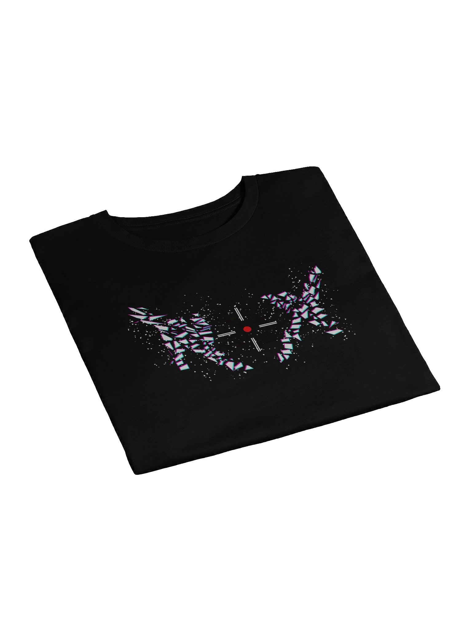 Shattered Crop Top - Black product image (3)