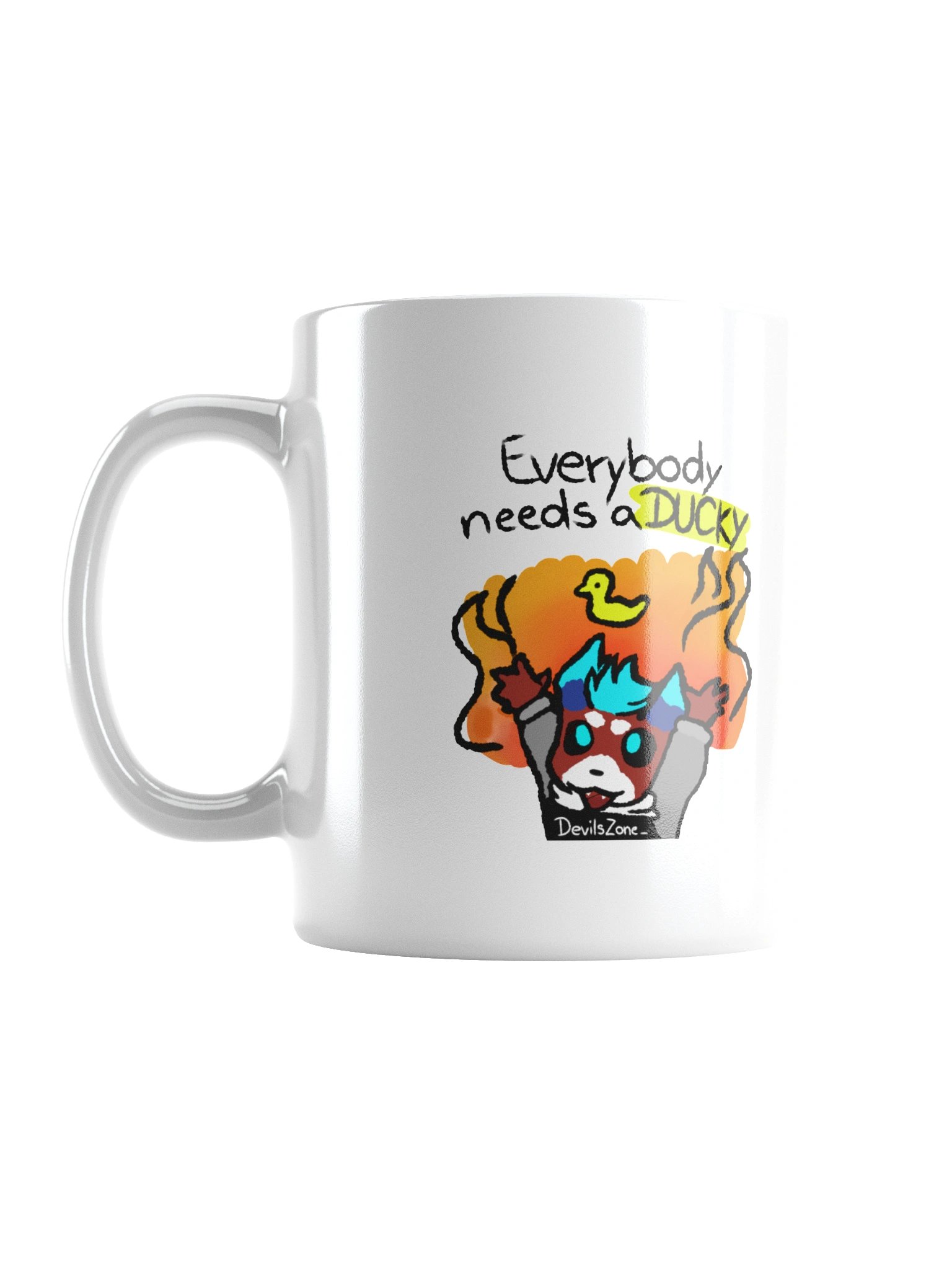 Everybody needs a DUCKY White Mug product image (1)