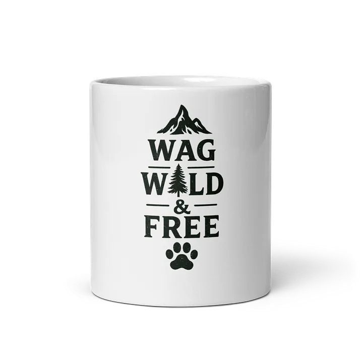 JJ Unleashed “Wag Wild & Free” Adventure Mug product image (1)