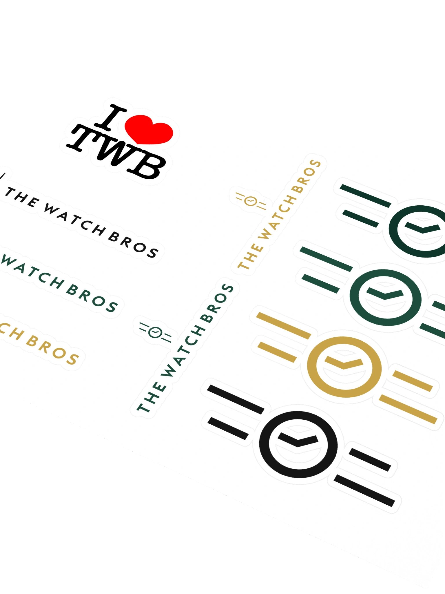 The Watch Bros - Fan Favorites Sticker Sheet product image (2)