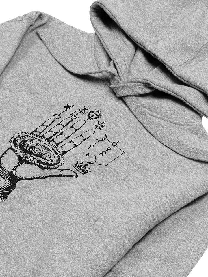 [Hand of Mysteries 3 - Black] - Unisex Hoodie product image (2)