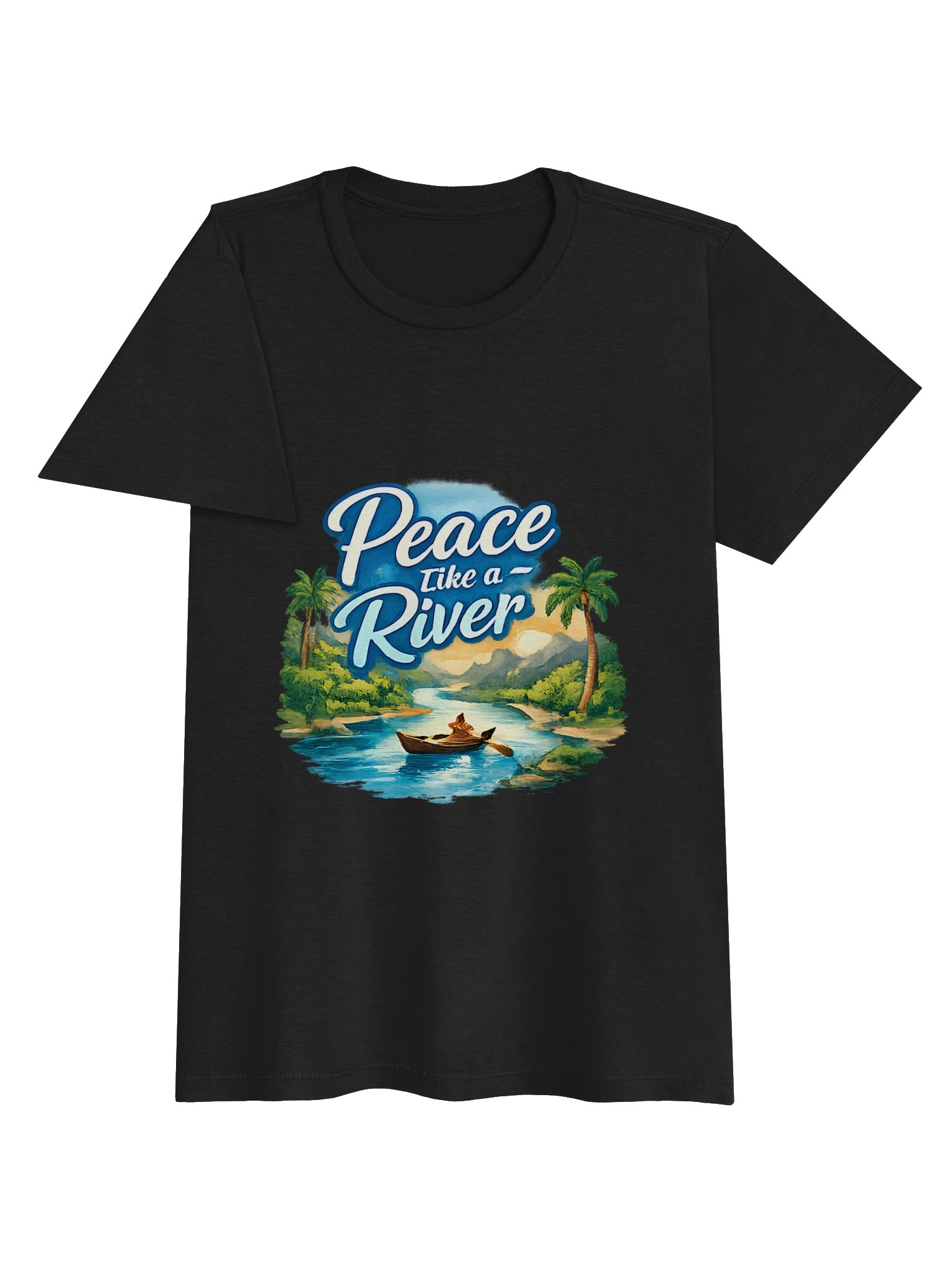 Peace Like a River Tropical Women’s T-Shirt product image (3)