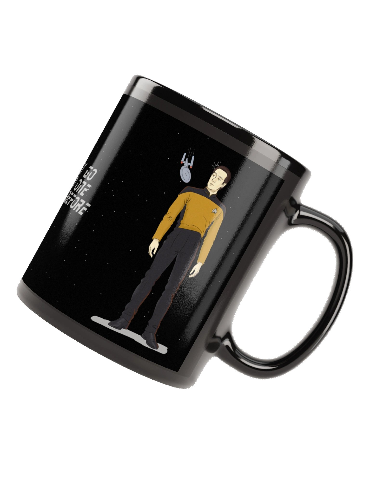 A Friendly Test Flight Mug - Black product image (6)