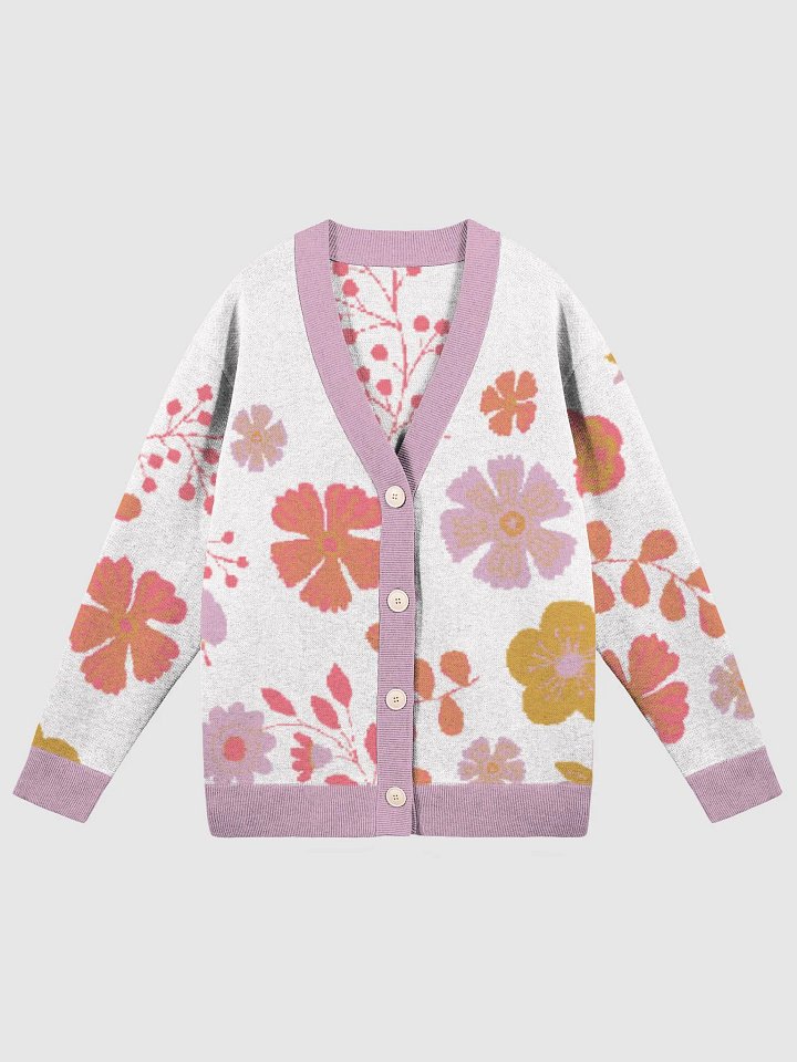 Floral Fusion Knit Cardigan product image (2)