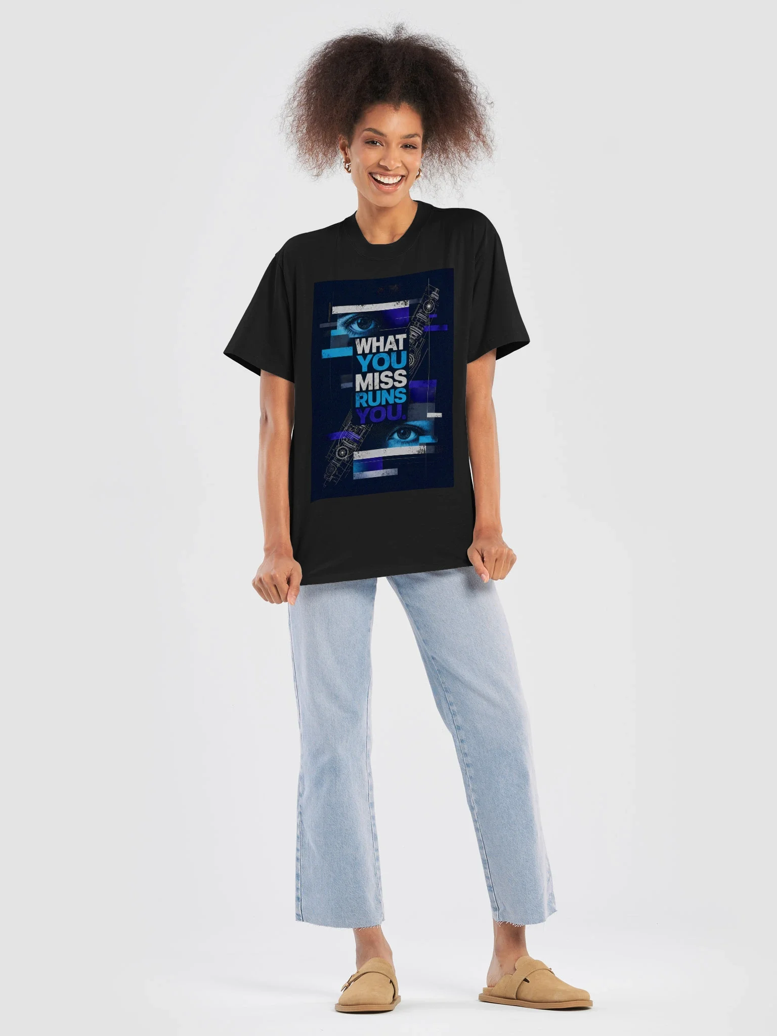 What You Miss Runs You Tee — view 7