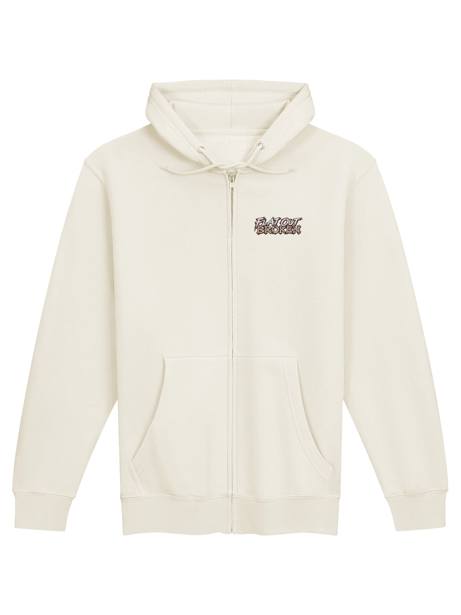FLAT OUT BROKEN™ — MESS WITH THE BULL — FULL ZIP HOODIE product image (2)
