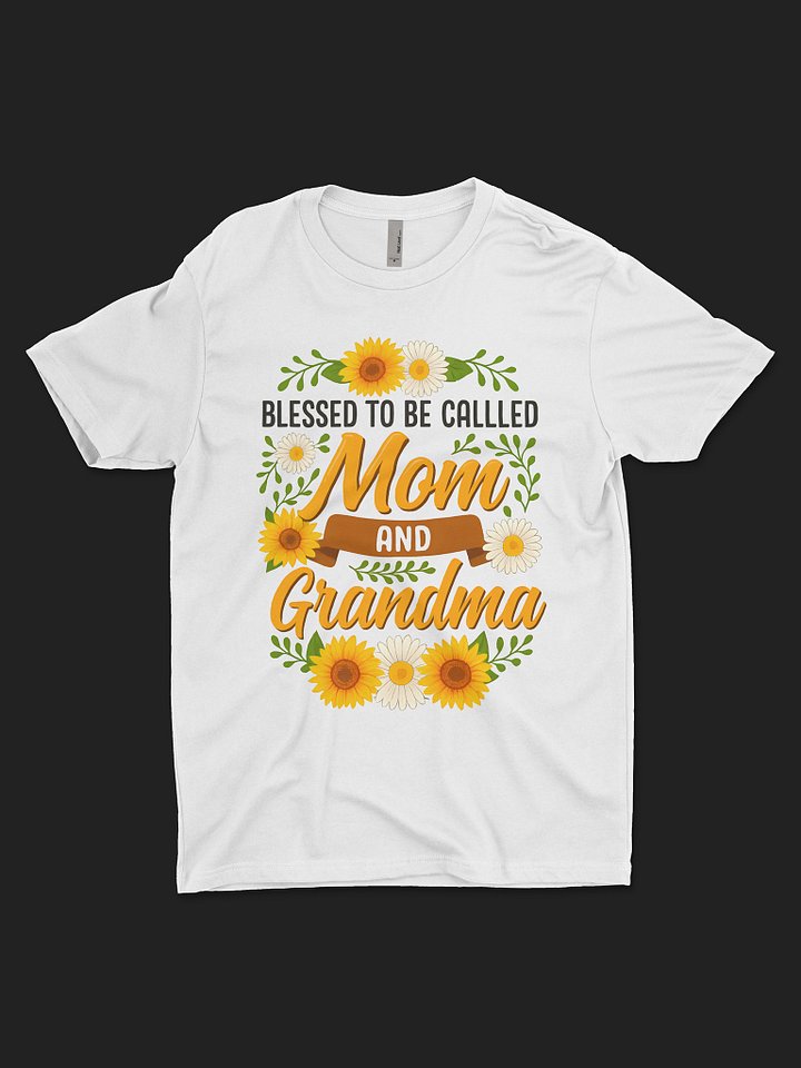Blessed to Be Called Mom and Grandma Shirt - Floral Family Tee Gift product image (1)