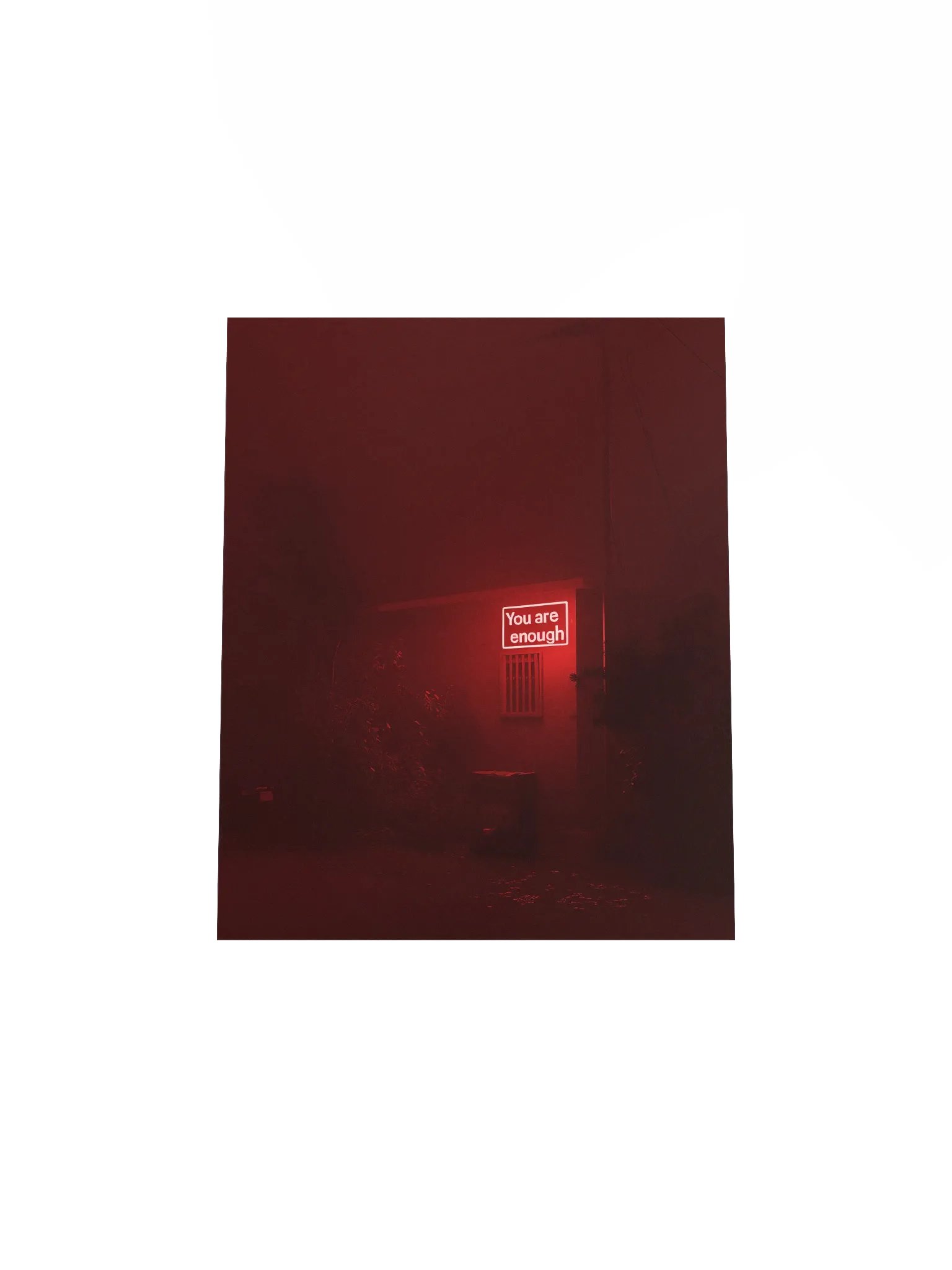 "You are enough" Matte Poster product image (4)
