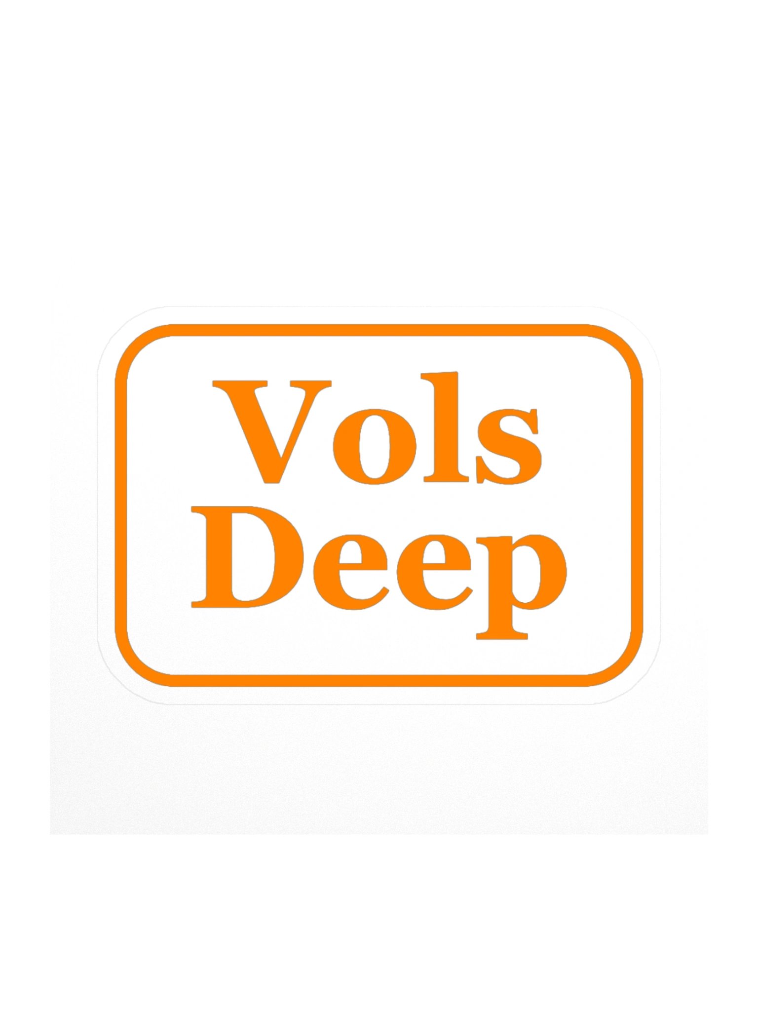 Vols Deep Sticker product image (2)