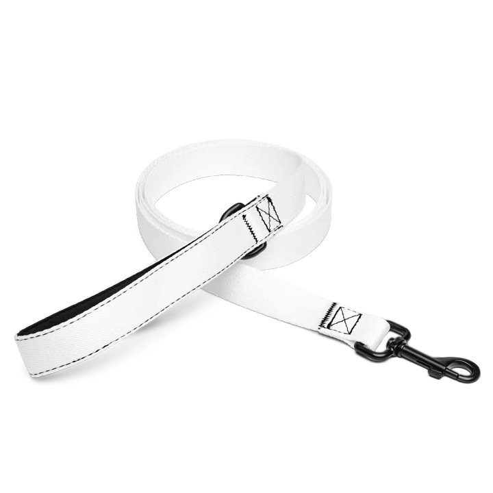 Zenith White 6ft Pet Leash - Durable Polyester with Comfortable Padded Handle product image (2)
