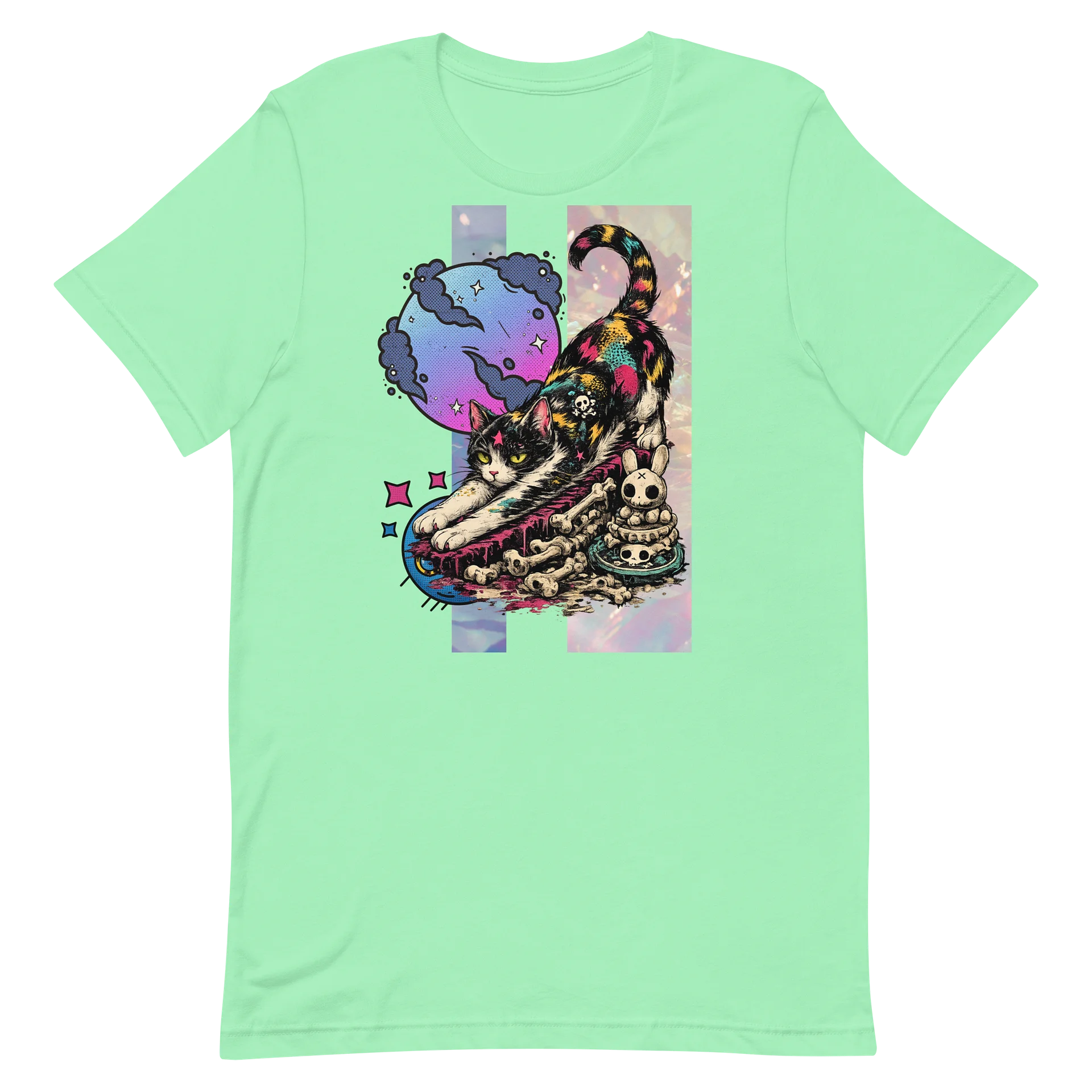 Cosmic Bone Cat Tee product image (22)
