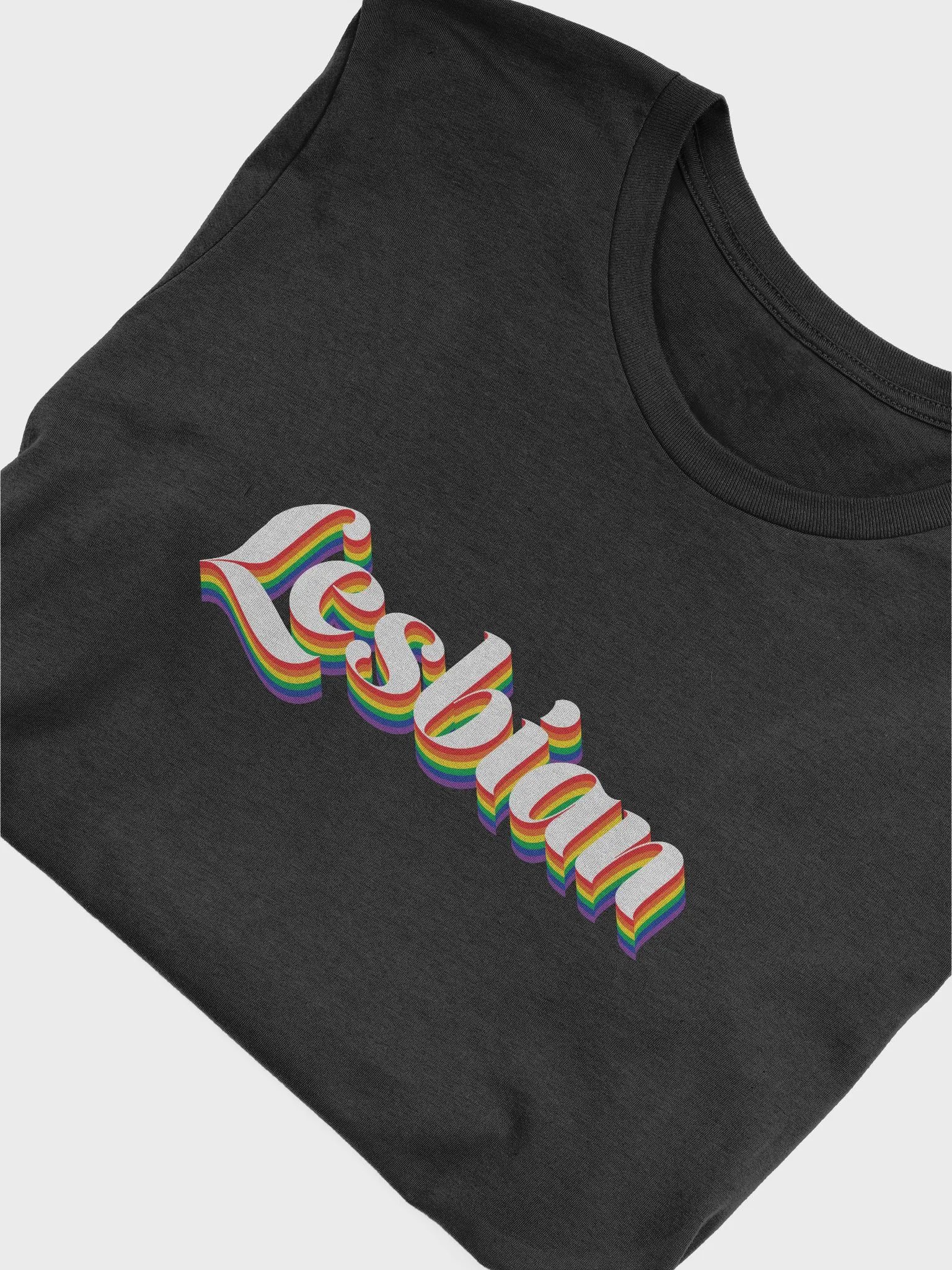Lesbian Pride Retro Style T-Shirt product image (1)