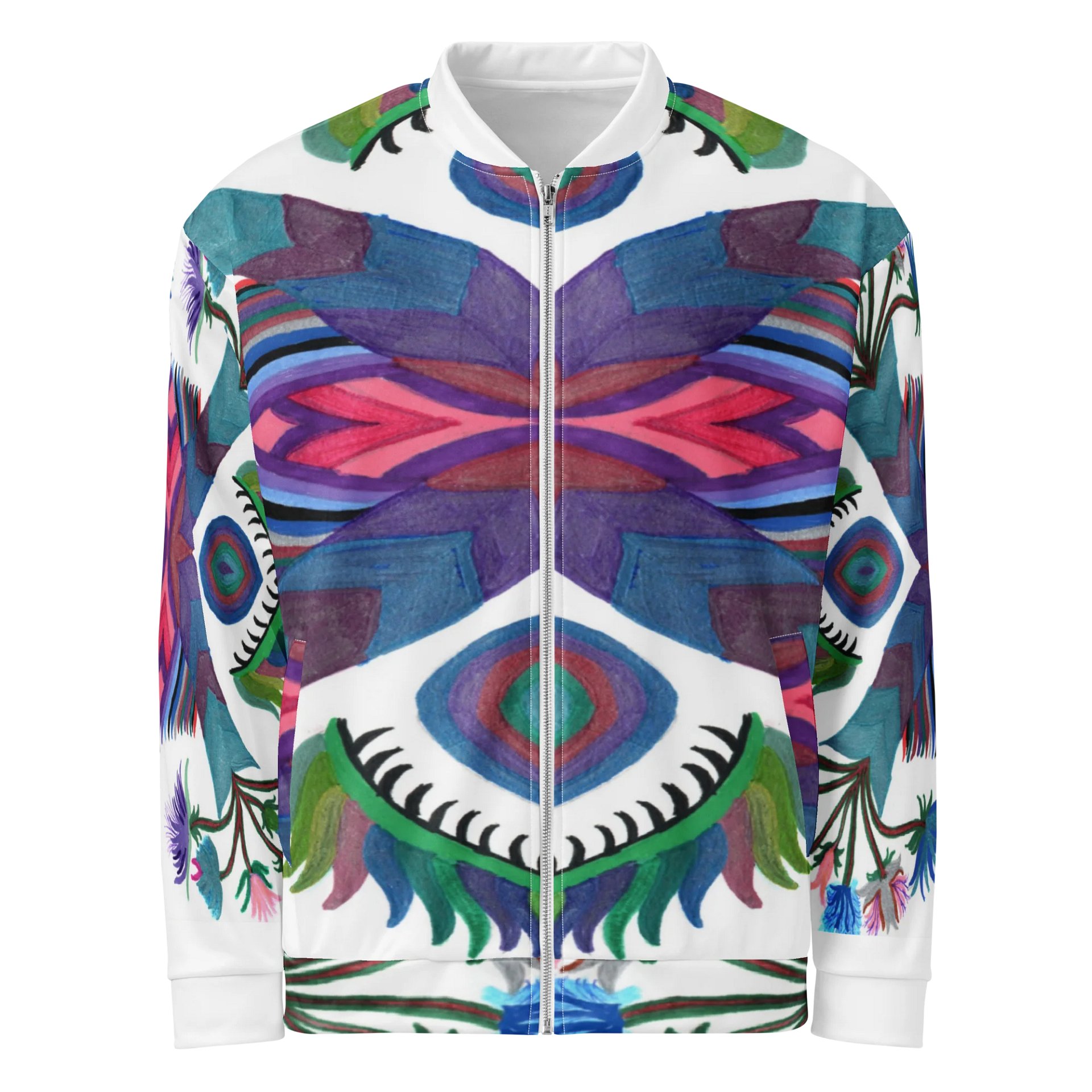 "SpiritBloom" on Bomber Jacket (all over print) product image (1)