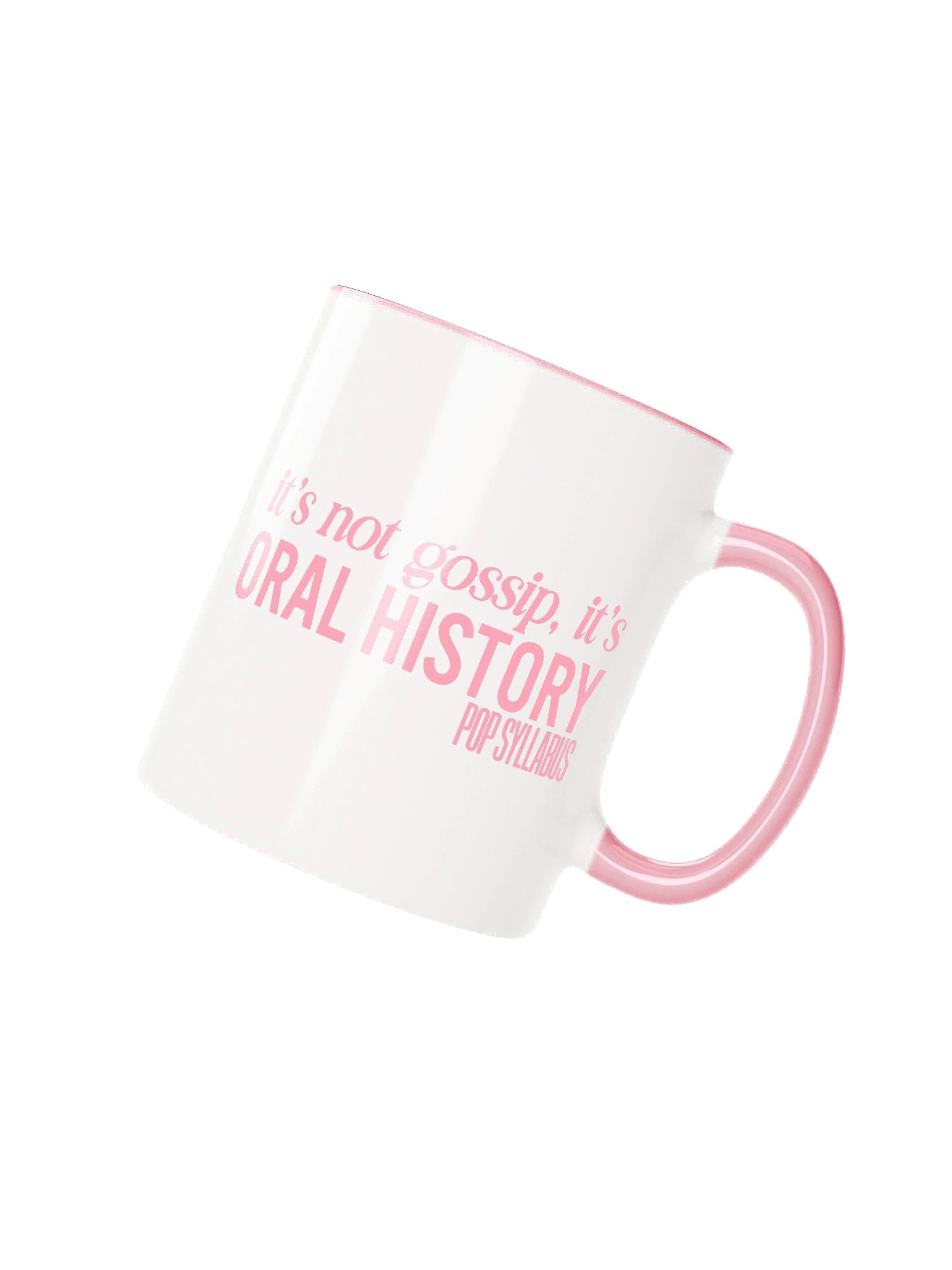 Oral History Mug Pink product image (2)