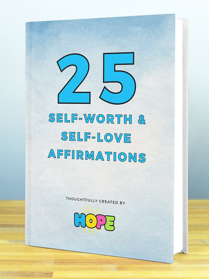 Daily Affirmations for Self-Worth & Self-Confidence product image (1)