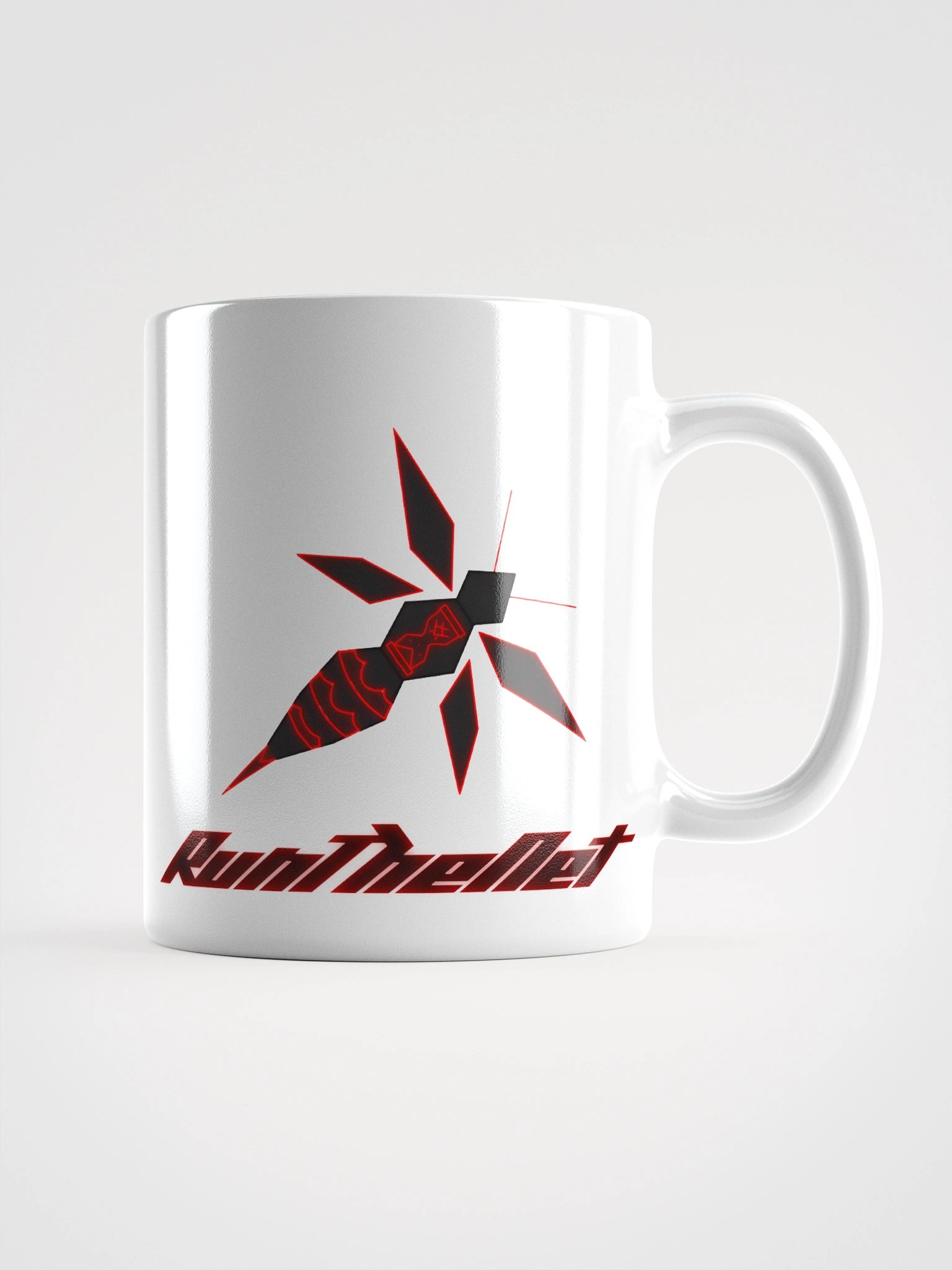 Run The Net Xyber Mug (White) product image (2)