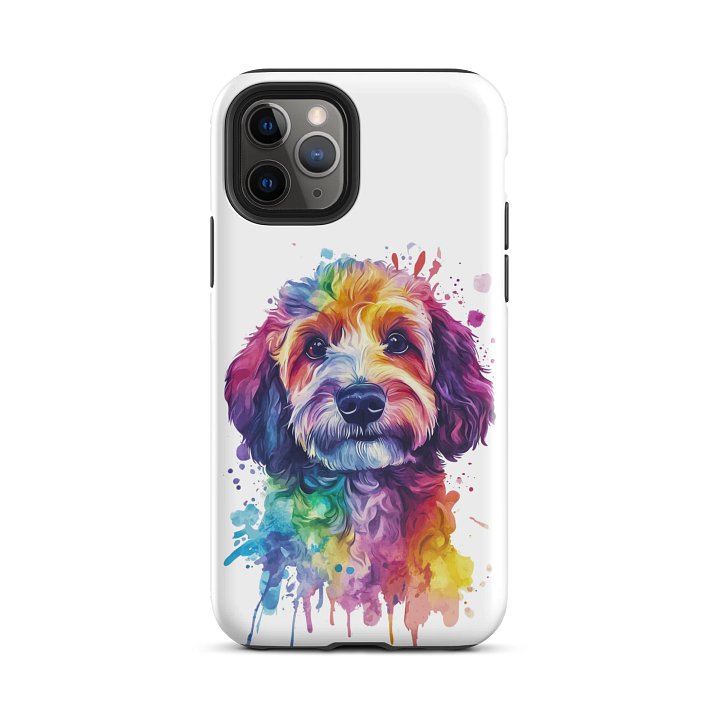 Cockapoo Dog Art Tough iPhone® Case product image (2)